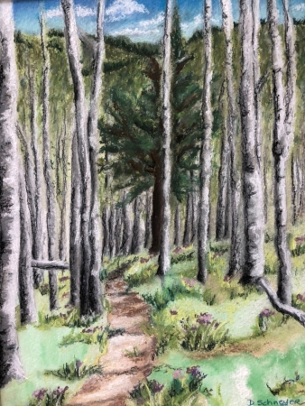The Forest Trail by artist Denise Schneyer